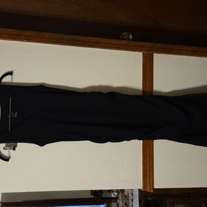 A New Day Black Ribbed Top